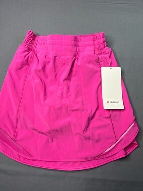 lululemon Hotty Hot HR Running Skirt Size 2 NWT